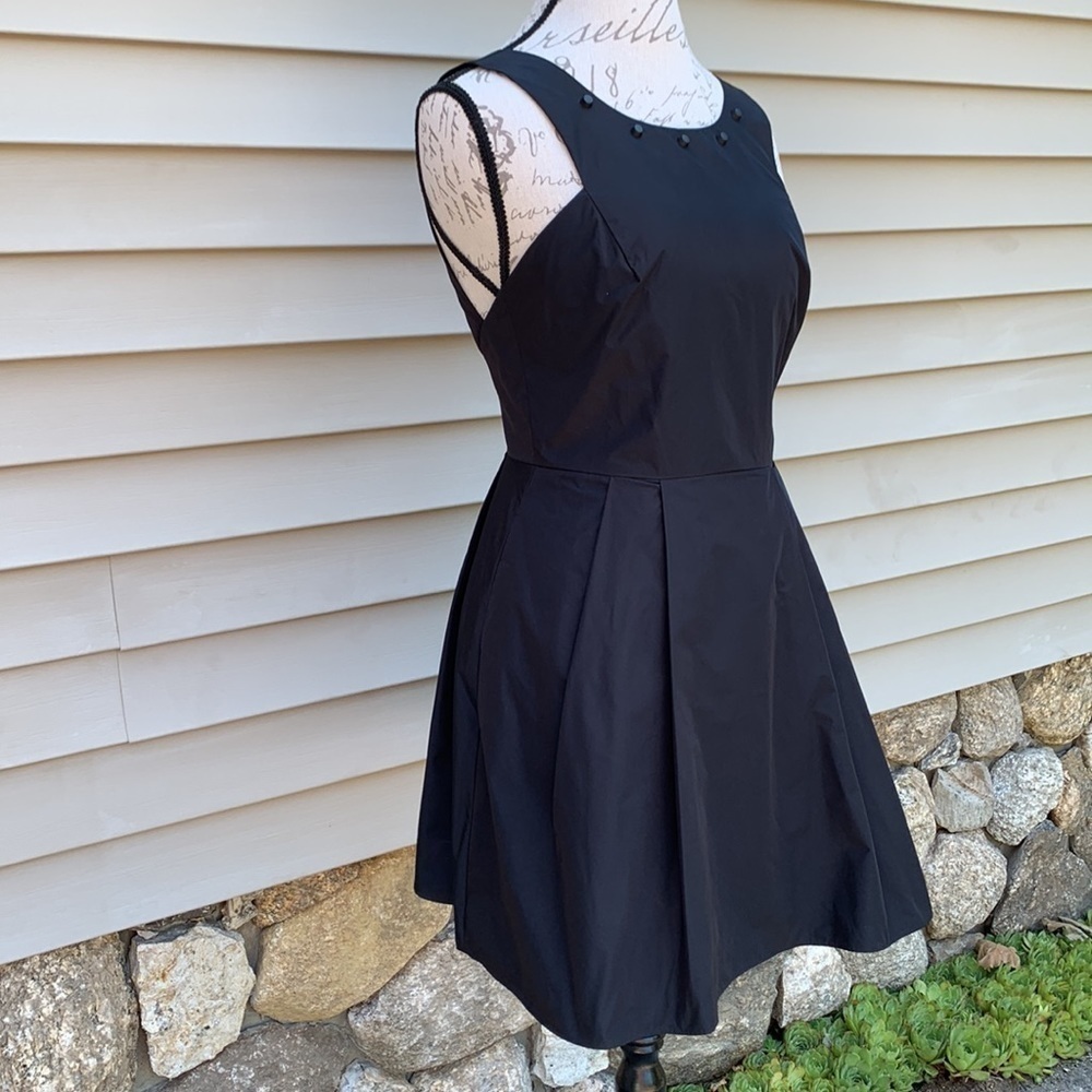 Bcbgeneration studded black fit & flare dress - Picture 6 of 16